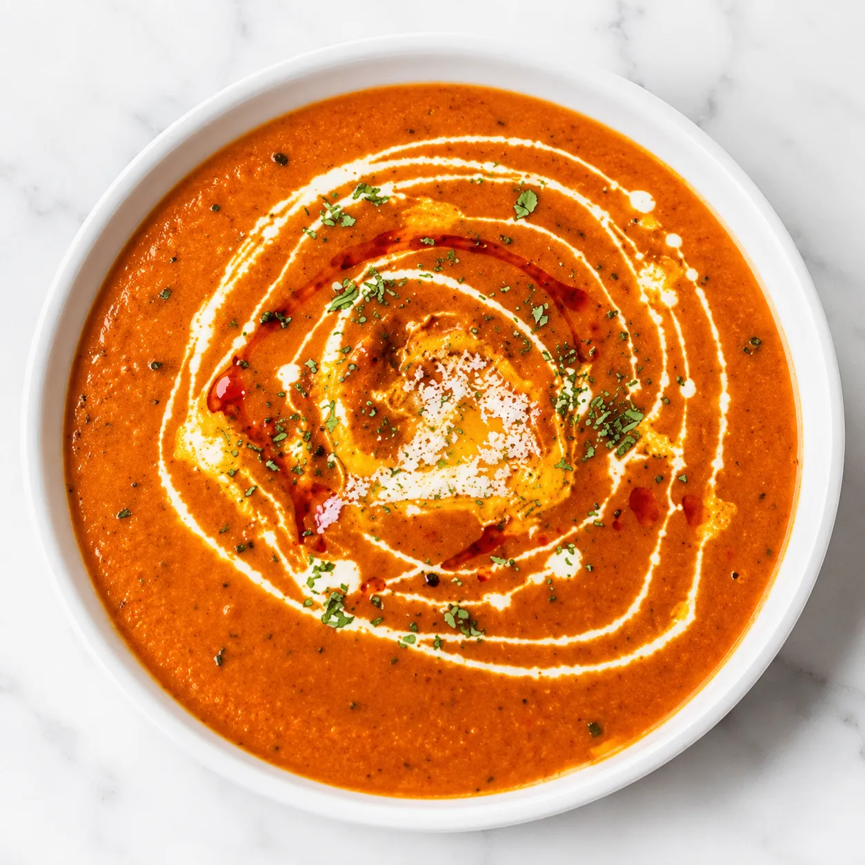 Creamy butter chicken curry at Sweet-Chili Authentic Indian Restaurant Edmonton